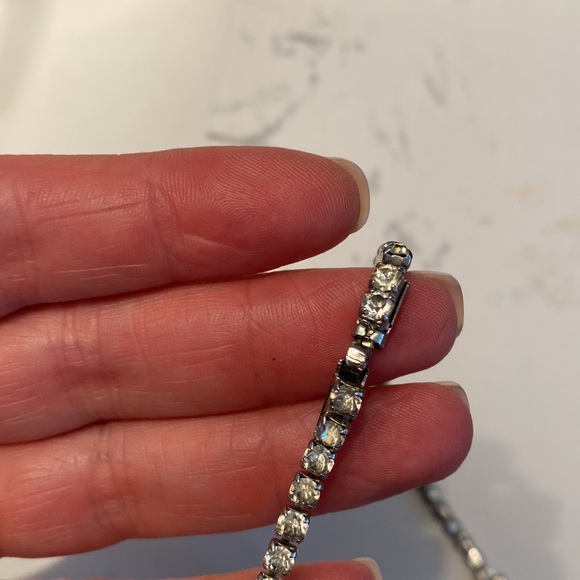 Rhinestone necklace - Picture 3 of 6